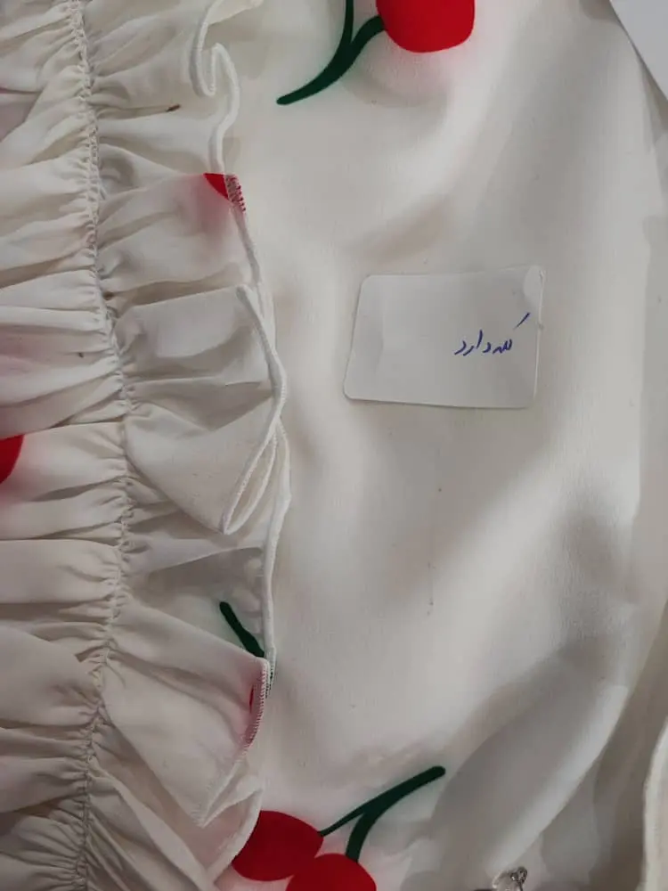 3330 - پیراهن طبقه ای رز (ایراد دار)